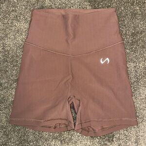 TLF Apparel Ribbed Shorts - Mauve